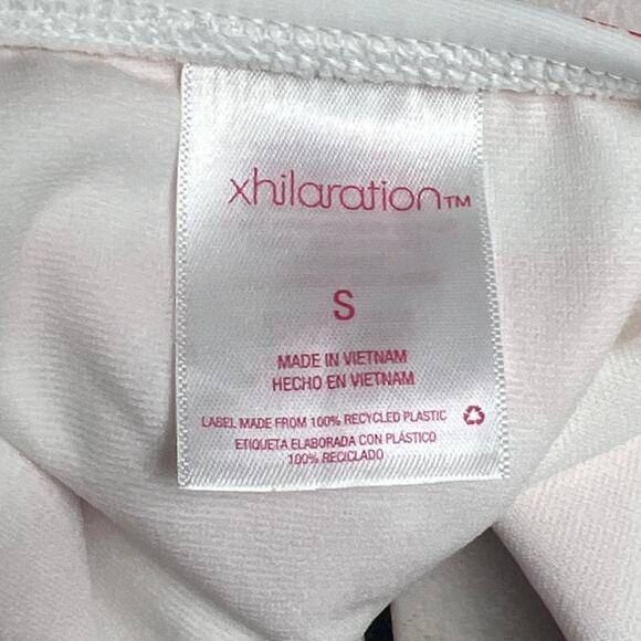 Xhilaration NWT Swim Bikini Bottom Striped Red Size Small S Side Tie - Picture 4 of 6